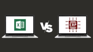 comparaison Excel Versus ERP