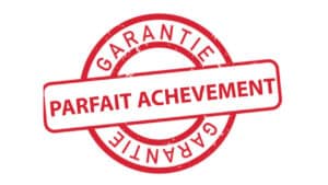 Illustration de la garantie de parfait achèvement dans le secteur du bâtiment.