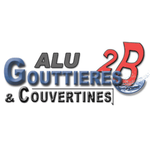 Logo Alu Gouttières 2b - Entreprise de fabrication et pose de gouttières Aluminium en Corse