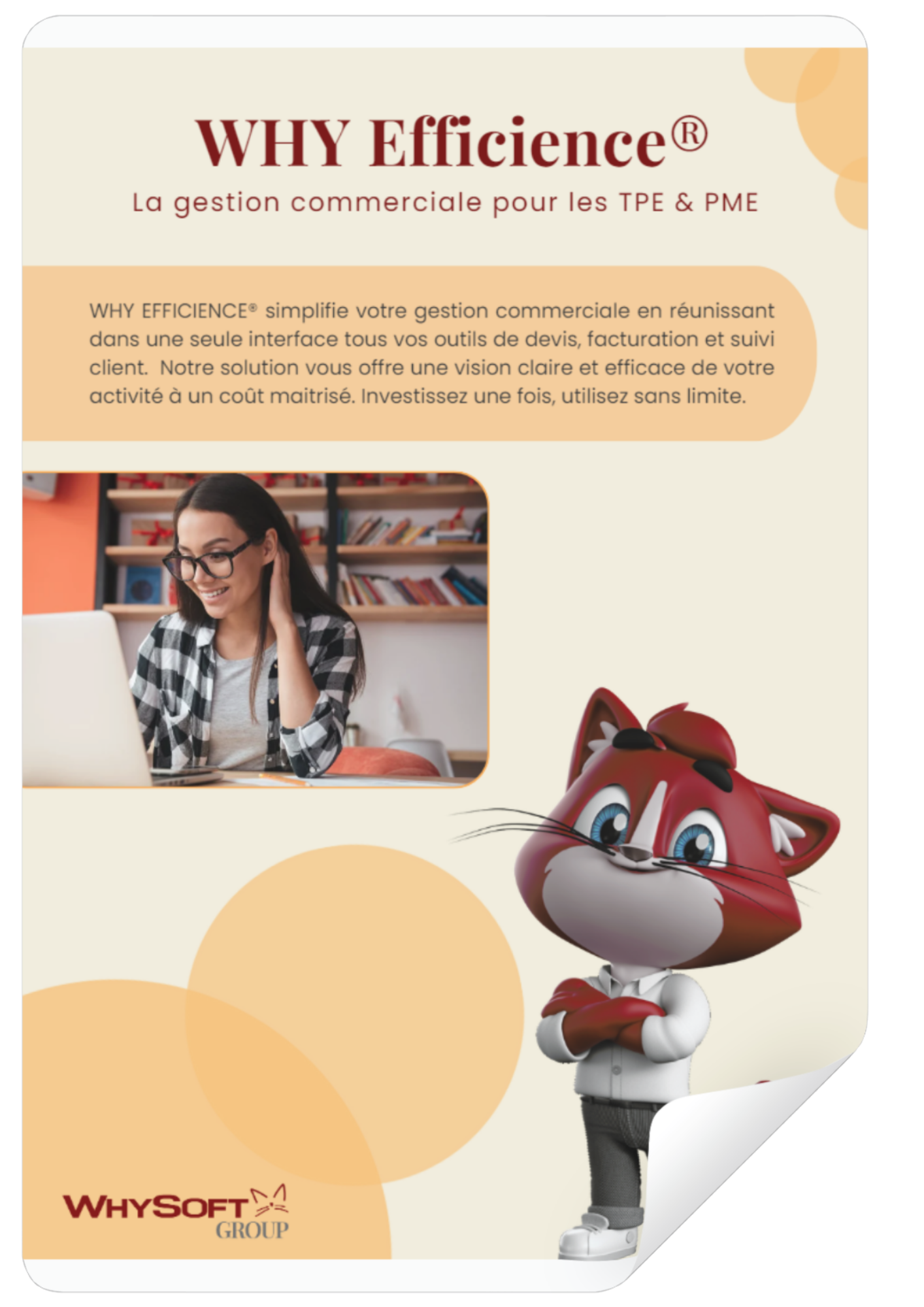 Page de couverture de la documentation WHY Efficience