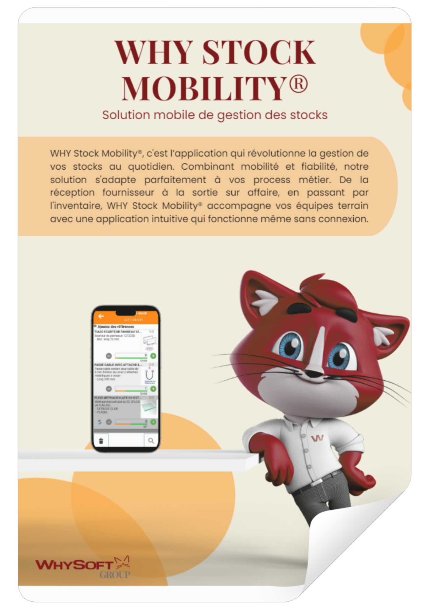 Page de couverture de la documentation WHY Stock Mobility
