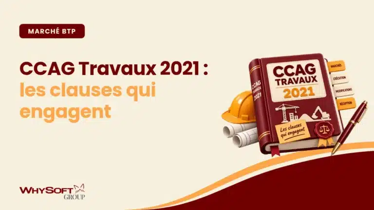 CCAG-Travaux : les clauses qui engagent vraiment — code relié et tampon officiel