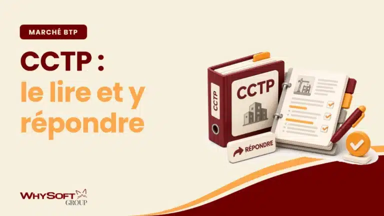 CCTP : lire le cahier des clauses techniques particulières et y répondre — cahier épais et surligneur