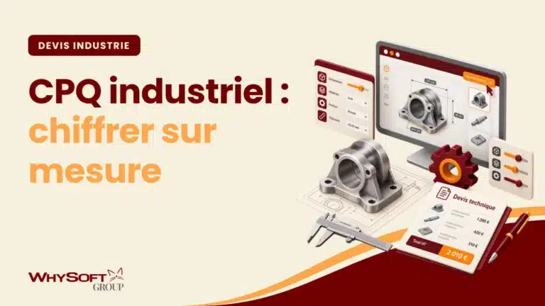 CPQ industriel : chiffrer sur mesure — configurateur de prix à curseurs et options paramétrées