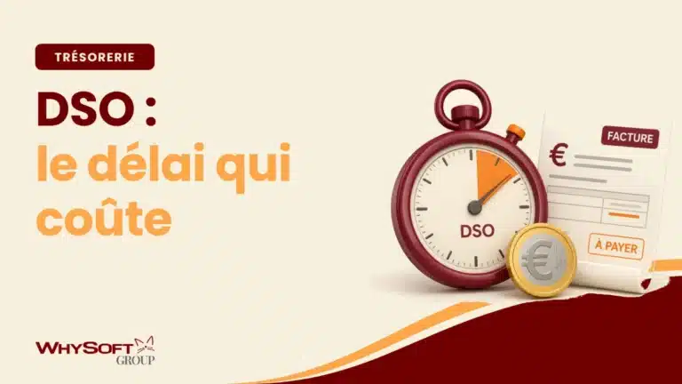 DSO : définition, calcul et leviers — compteur de jours accolé à une facture client