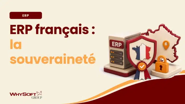 ERP français : pourquoi l'origine du logiciel compte — drapeau français planté sur un serveur