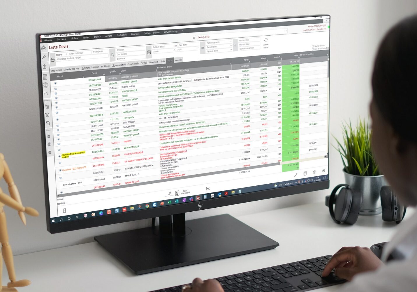 Efficience liste devis Efficience liste devis