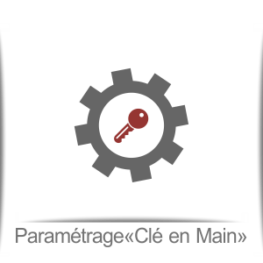 Bénéficiez d'un paramétrage réellement clé en main